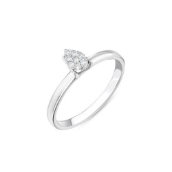 0,09 Karat Pırlanta Yüzük - 2