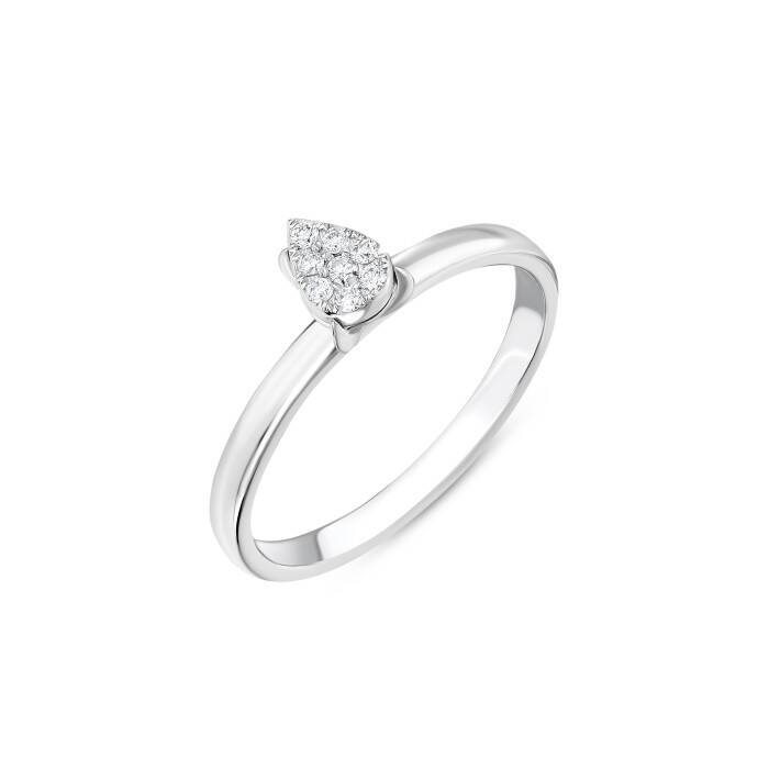 0,09 Karat Pırlanta Yüzük - 2