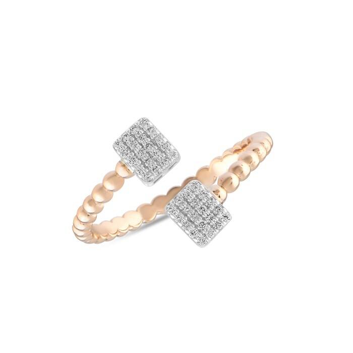 0,16 Karat Pırlanta Tasarım Yüzük - 2