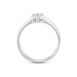 0,20 Karat Pırlanta Invisible Yüzük - 3