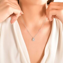 0,27 Karat Pırlanta Fantezi Kolye - 3