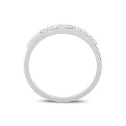 0,27 Karat Pırlanta Sırataş Yüzük - 3