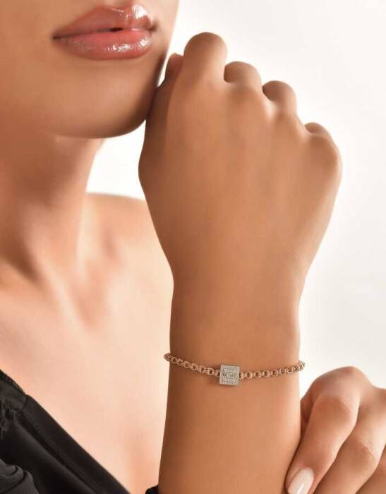 0,29 Karat Pırlanta Baget Bileklik - 3