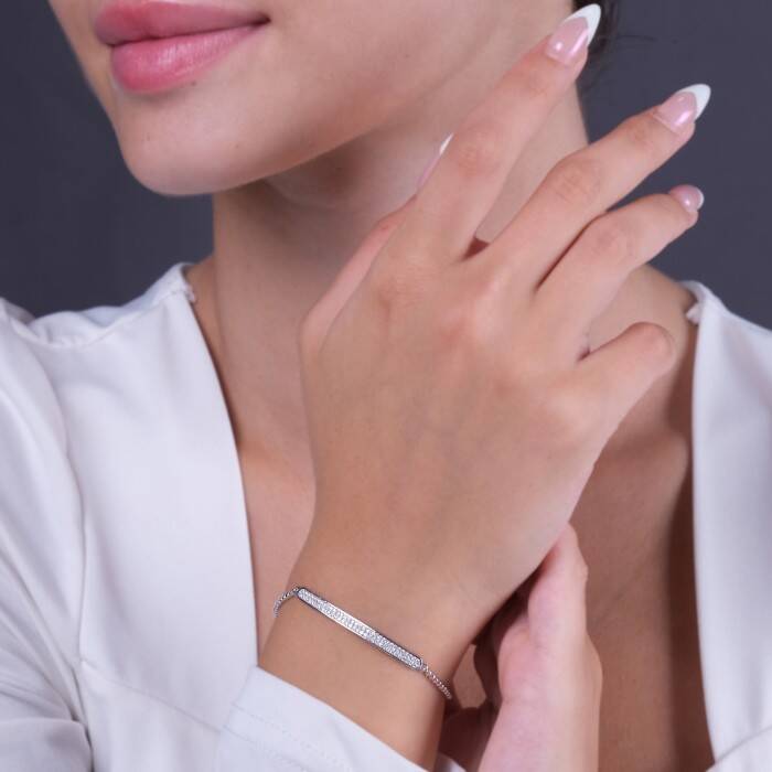 0,37 Karat Pırlanta Bileklik - 3