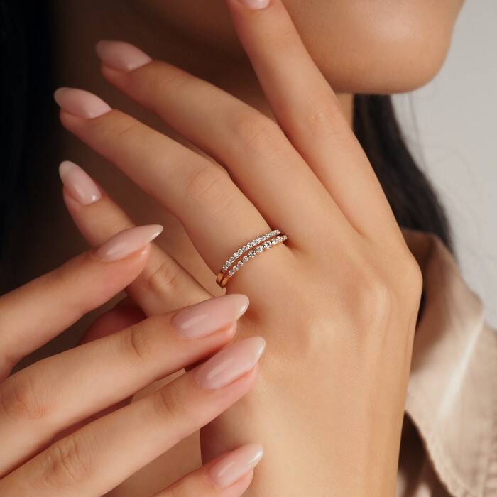 0,40 Karat Pırlanta Yüzük - 3