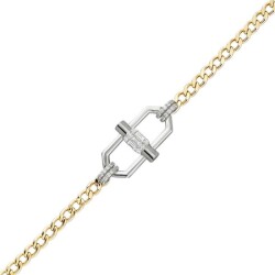 0,42 Karat Pırlanta Baget Bileklik - 2