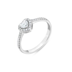 0,43 Karat Pırlanta Kalp Fantezi Yüzük - 2