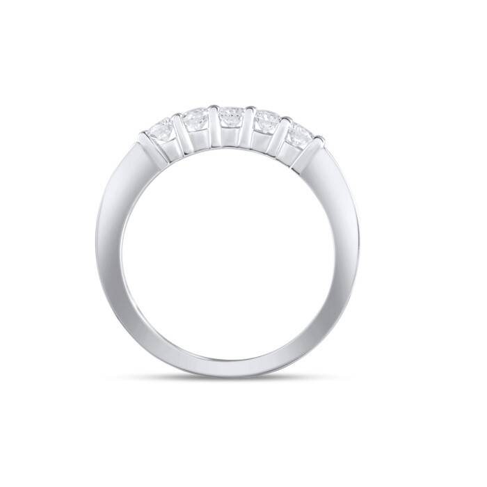 0,43 Karat Pırlanta Beştaş Yüzük - 3