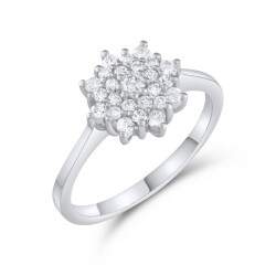 0,43 Karat Pırlanta Fantezi Yüzük - 3