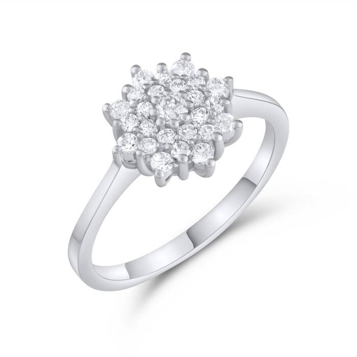 0,43 Karat Pırlanta Fantezi Yüzük - 3