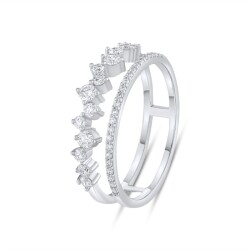 0,44 Karat Pırlanta Tasarım Yüzük - 2