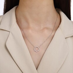 0,47 Karat Pırlanta Fantezi Kolye - 2