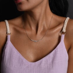 0,47 Karat Pırlanta Fantezi Kolye - 2