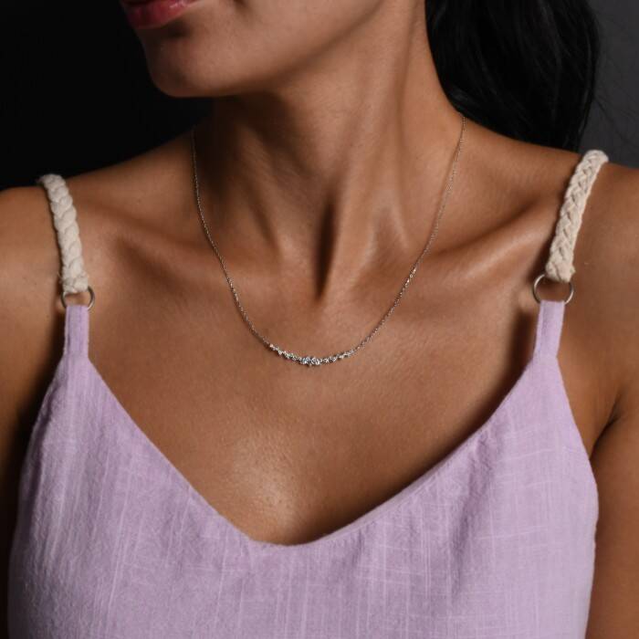 0,47 Karat Pırlanta Fantezi Kolye - 2