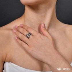 0,47 Karat Pırlanta Tasarım Yüzük - 4