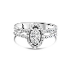 0,47 Karat Pırlanta Yüzük - 