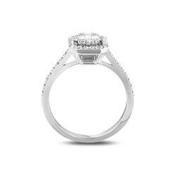 0,48 Karat Pırlanta Baget Yüzük - 3