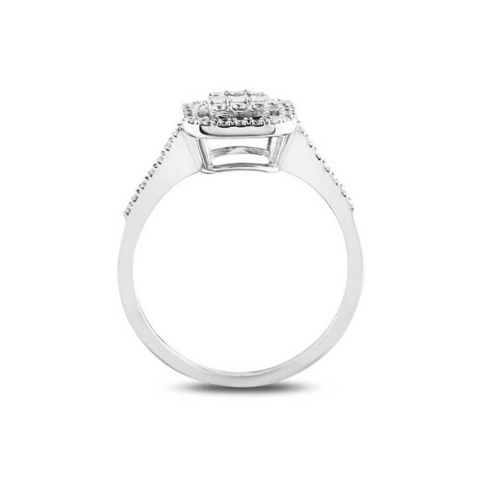 0,48 Karat Pırlanta Baget Yüzük - 3