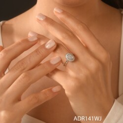 0,48 Karat Pırlanta Tasarım Yüzük - 3