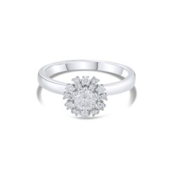 0,51 Karat Pırlanta Yüzük - 