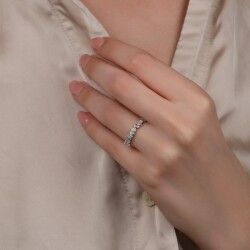 0,55 Karat Pırlanta Yüzük - 3