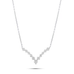 0,56 Karat Pırlanta Fantezi Kolye - 