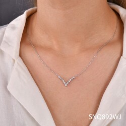 0,56 Karat Pırlanta Fantezi Kolye - 2