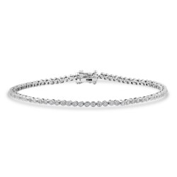 0,57 Karat Pırlanta Su Yolu Bileklik - 