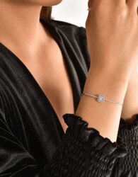 0,58 Karat Pırlanta Baget Bileklik - 2