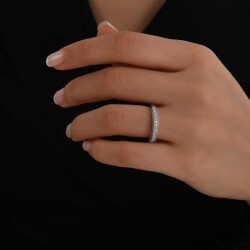 0,59 Karat Pırlanta Tasarım Yüzük - 4