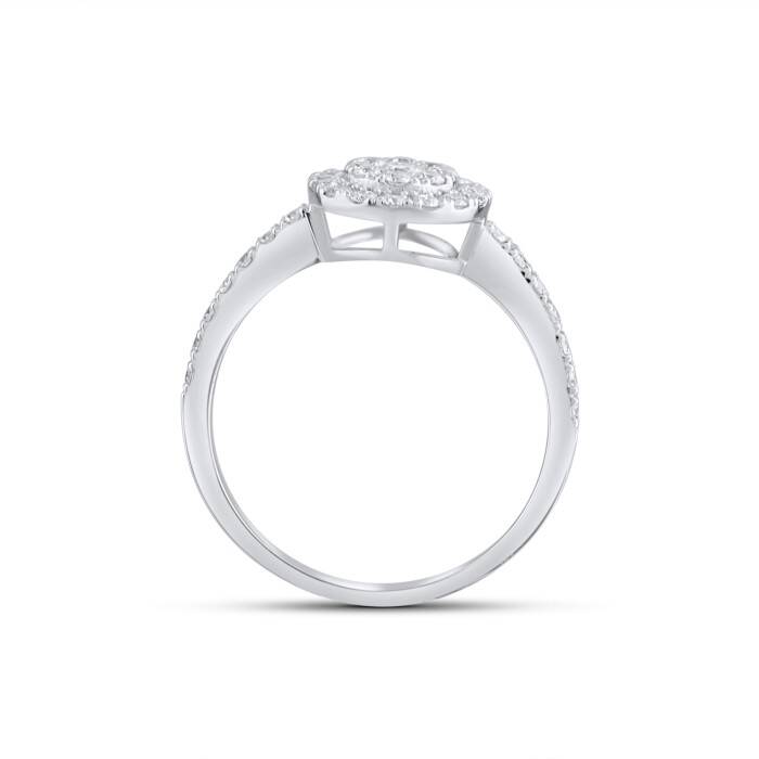 0,59 Karat Pırlanta Tasarım Yüzük - 3