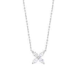 0,60 Karat Pırlanta Tasarım Kolye - 