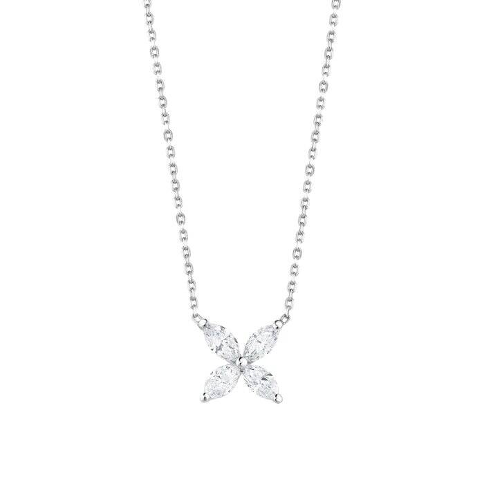 0,60 Karat Pırlanta Tasarım Kolye - 1