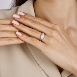 0,60 Karat Pırlanta Tasarım Yüzük - 3