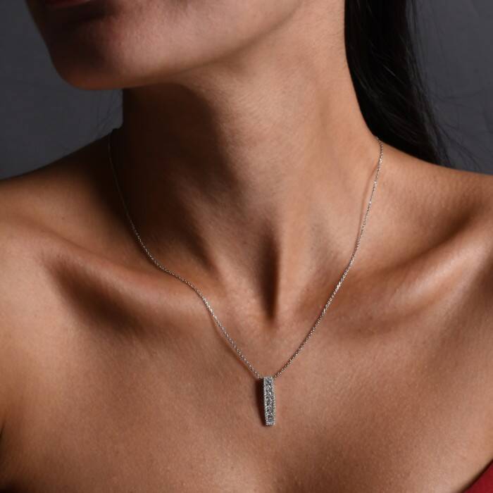 0,61 Karat Pırlanta Fantezi Kolye - 1