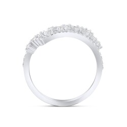 0,63 Karat Pırlanta Tasarım Yüzük - 3