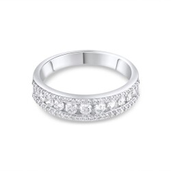 0,71 Karat Pırlanta Tasarım Yüzük - 