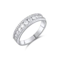 0,71 Karat Pırlanta Tasarım Yüzük - 2