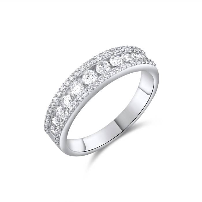 0,71 Karat Pırlanta Tasarım Yüzük - 2