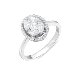 0,72 Karat Pırlanta Fantezi Yüzük - 2