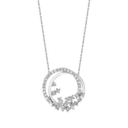 0,75 Karat Pırlanta Kolye - 