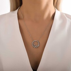 0,75 Karat Pırlanta Kolye - 2