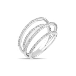 0,75 Karat Pırlanta Tasarım Yüzük - 