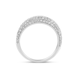 0,77 Karat Pırlanta Alyans Yüzük - 3