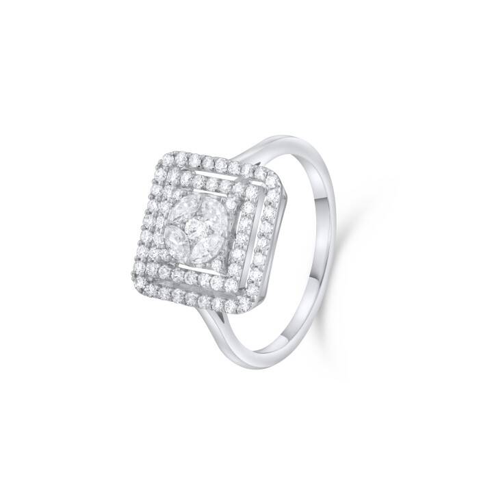 0,77 Karat Pırlanta Markiz Tasarım Yüzük - 2