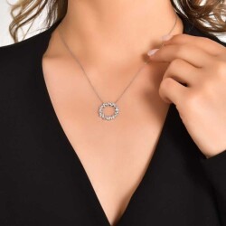 0,81 Karat Pırlanta Fantezi Kolye - 3