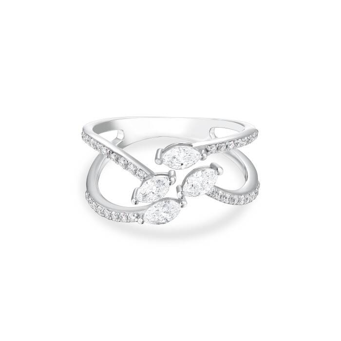 0,83 Karat Pırlanta Markiz Tasarım Yüzük - 1