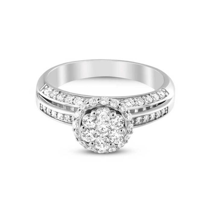 0,84 Karat Pırlanta Tasarım Yüzük - 2