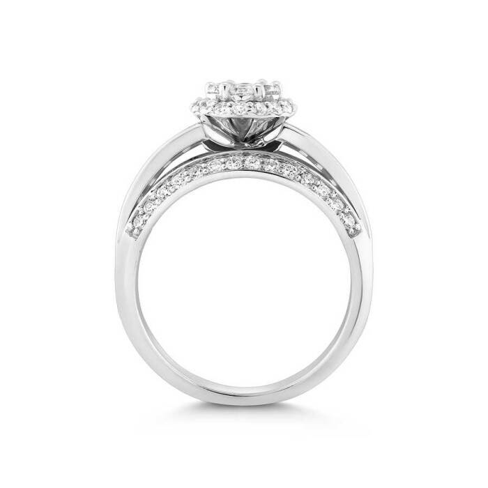 0,84 Karat Pırlanta Tasarım Yüzük - 3