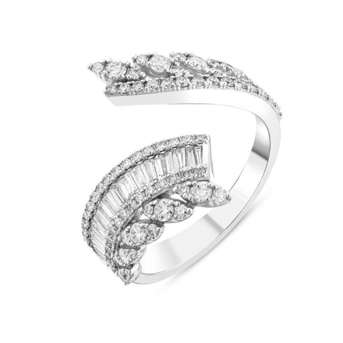 0,96 Karat Pırlanta Tasarım Yüzük - 2